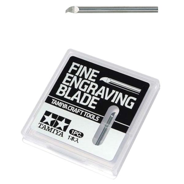 タミヤ クラフトツールシリーズ No.145 スジ彫り超硬ブレード 0.15mm プラモデル用工具 ...
