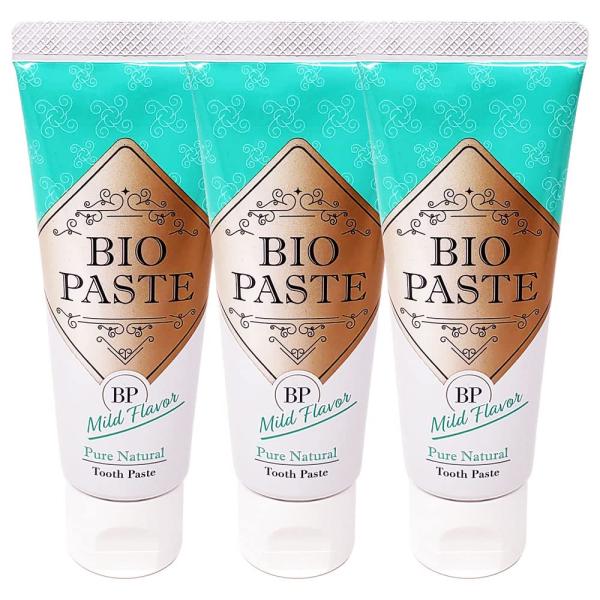 バイオペースト マイルド 60g 歯磨き粉 フッ素なし 無添加 オーガニック 子供 口臭ケア 飲み込...