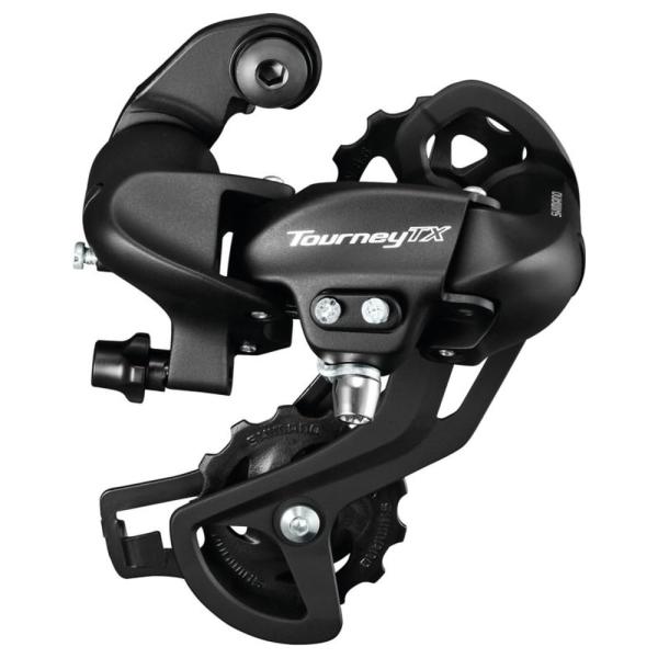 MTB SHIMANO ブラック リアディレイラー 直付タイプ ロングゲージ RD-TX800-SG...