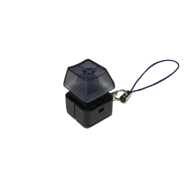 長尾製作所 NBROS メカニカルキーボード キーホルダー 青軸 Cherry MX 青軸を使用した...