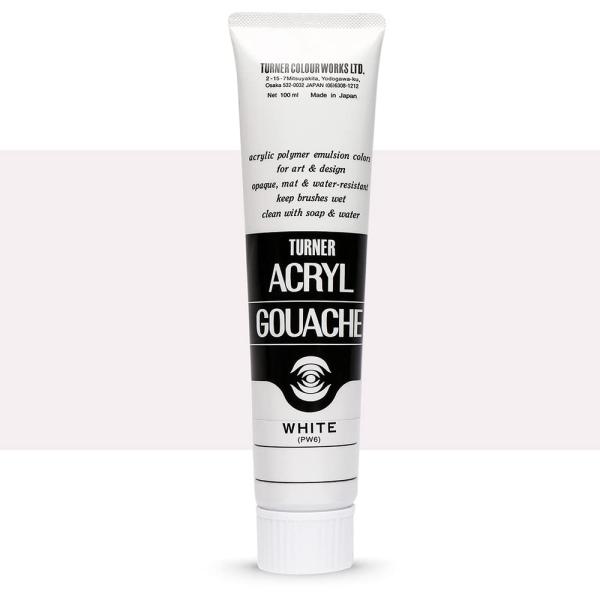 アクリルガッシュ ホワイト ターナー色彩 Turner Color AG100001 100ml