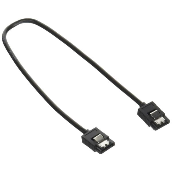アイネックス ラッチ付 シリアルATAラウンドケーブル SATR-3103BK