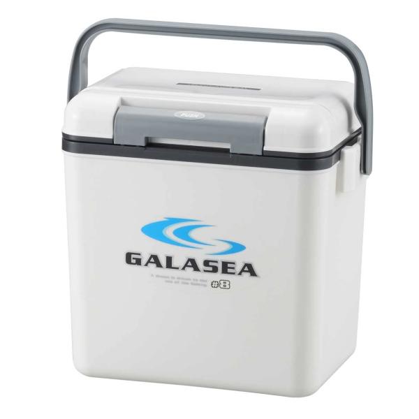 サンカ クーラーボックス ギャラシー ホワイト(マット仕様) 7.6L (幅29.6×奥行20×高さ...