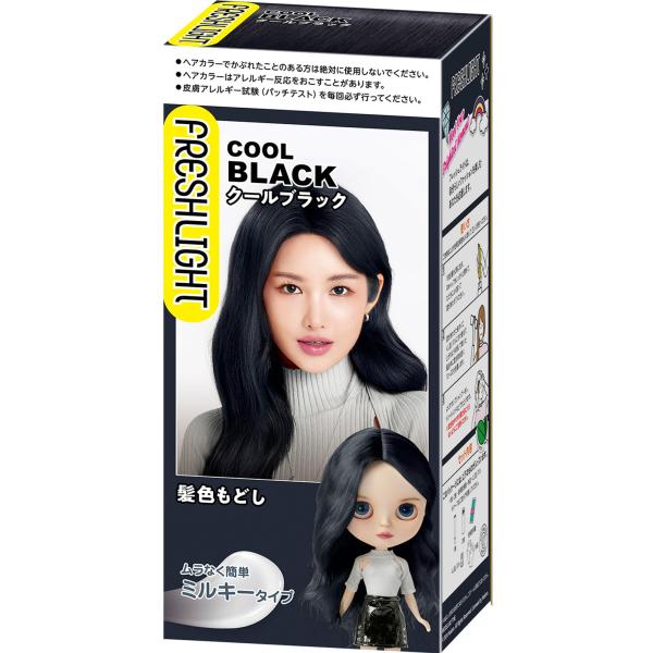 ミルキー髪色もどし クールブラック x 1個 1