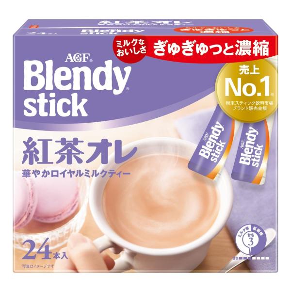 AGF ブレンディ スティック 紅茶オレ 24本 ミルクティー