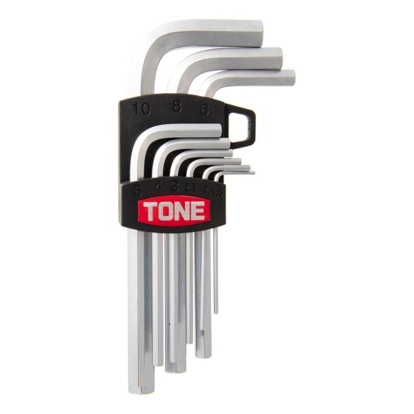トネ(TONE) 六角棒L形レンチセット AS900 内容9点