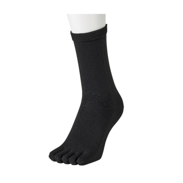 オカモト 24時間におわない SUPER SOX(スーパーソックス) 5本指ソックス クルー丈 メン...
