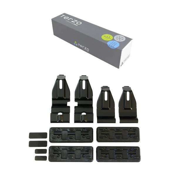 テルッツォ (Terzo) (by PIAA) ベースキャリア 車種別取付ホルダーセット 4個入 ブ...