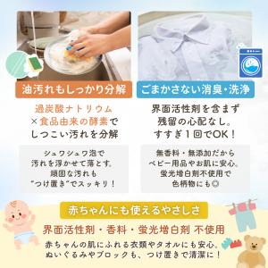 ママこれいいね 洗剤 1kg 1000g 無添...の詳細画像2