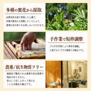 はちみつ 国産 純粋 非加熱 300g HON...の詳細画像5