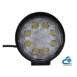 カシムラ　汎用LED作業灯ランプ（丸型）6000K　12/24V　防水/防塵｜suzuki-buhin-r