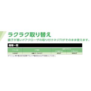 取替用ドアクローザ S-202P 送料無料 R...の詳細画像2