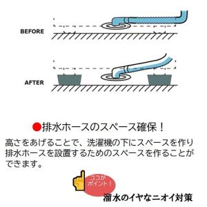 洗濯機用ゴムマット TFi-5505 防振/防...の詳細画像4