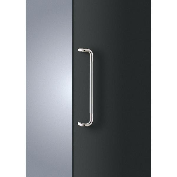 ドアハンドル T3266-01-024 L600 ステンレス ヘアライン+ミラー ユニオン UNIO...