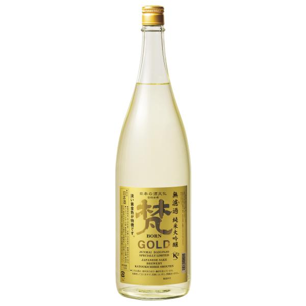 梵 純米大吟醸 GOLD 1800ml 加藤吉平商店 福井県 日本酒 ぼん ゴールド