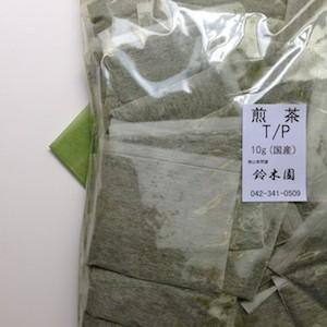 業務用 緑茶ティーバッグ 緑茶 10g×100包 金印 狭山茶問屋 鈴木園