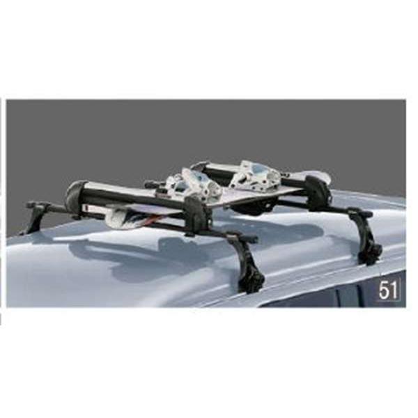 アトレーワゴン スキー／スノーボードアタッチメント(平積み） ダイハツ純正部品 S321G S331...