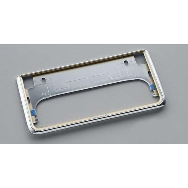 アルファード ナンバーフレーム（プレステージ） クロムメッキ+ゴールド塗装 トヨタ純正部品 AYH3...