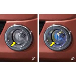スズキ（SUZUKI） LEDフォグランプセット「スズキ純正用品」スマイル
