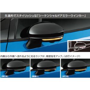 リーフ シーケンシャルドアミラーウインカー 日産純正部品 ZE1 パーツ