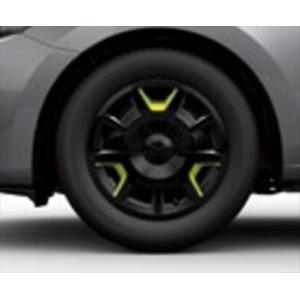 MAZDA2 純正 ホイールキャップ ブラック×シルバー マツダ（Mazda） 純正アクセサリー MAZDA2 DJ R5.1〜 フルホイール