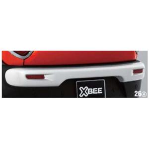 クロスビー バンパーガーニッシュ リヤ用(ピュアホワイトパール