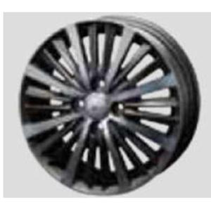 キャスト アルミホイール 1本 15インチ・24本スポーク・マットガン