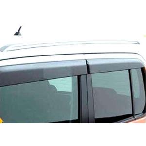 ゆーたんフレアクロスオーバールーフエンドスポイラー （ブラック） フレアクロスオーバー ルーフエンドスポイラー マツダ純正部品