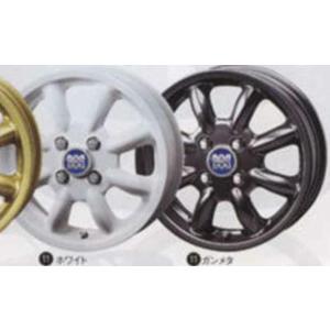 タント アルミホイール（14インチ・クロス4本スポーク・ホワイト