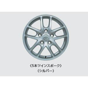 セレナ エスティーロアルミホイール 16×6.5J インセット45 ガン