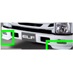 イスズエルフ純正バンパー いすゞ2t 07エルフ 純正バンパー150出し3点セット（ステンレス鏡面