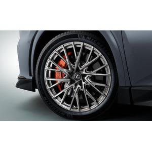 TRD 21インチ鍛造アルミホイール＆タイヤセット<オークグレーメタリック2> ※１本からの販売 MS214-48004 RX F SPORT用 トヨタ