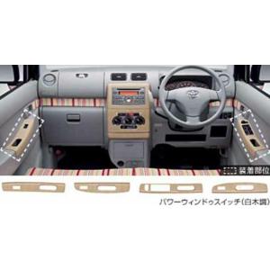 ムーブコンテ インパネ＆ドアパネルセット（ウェーブウッド調