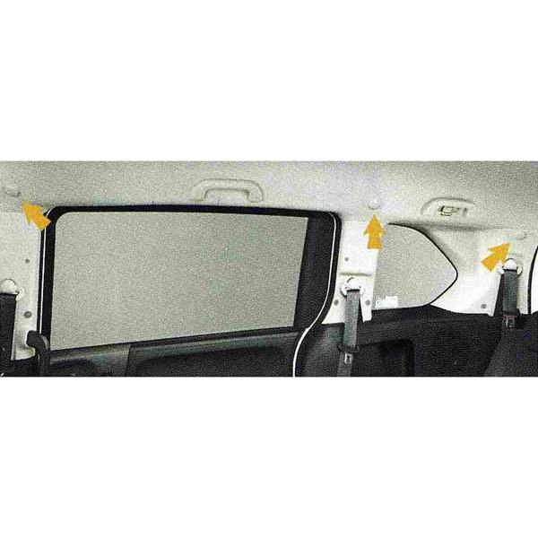 フリード マルチフックシステム用のカーテン固定用の固定フックのみ 3個1セット