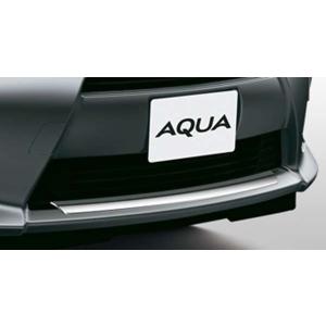 アクア バックドアガーニッシュ トヨタ純正部品 パーツ オプション