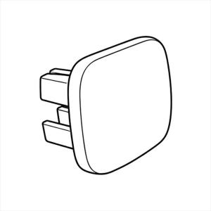 スバル純正 サンバイザーサイドキャップ 左右共通 1個販売 92073FL000ME