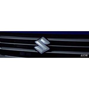 ソリオ エンブレム ※ブラック スズキ純正部品 MAD7S パーツ オプション