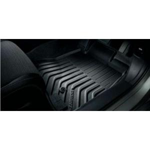 ハリアー 3Dレザー調フロアマットブラック1台分 トヨタ純正部品 AXUH80