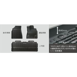 ヴォクシー スノー・レジャー用フロアマット（縁高タイプ） トヨタ純正