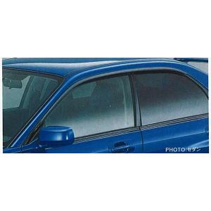 インプレッサ サイドバイザー スバル純正部品 パーツ オプション