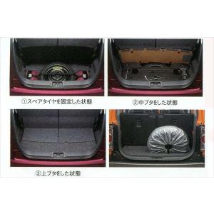 ハスラー スペアタイヤ固定キット（4WD車用） スズキ純正部品 パーツ