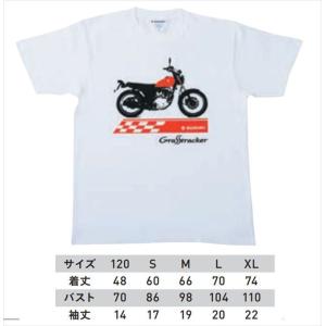 スズキオリジナルコレクション Tシャツ グラストラッカー スズキ純正部品｜suzukimotors-dop-net