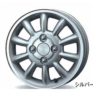 ラパン アルミホイール（13インチ）シルバー  スズキ純正部品 パーツ オプション｜suzukimotors-dop-net