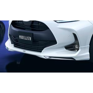 【美品】モデリスタ ヤリスリアバンパーガーニッシュ ヤリス リヤバンパーガーニッシュ 塗装済 アバンギャルド