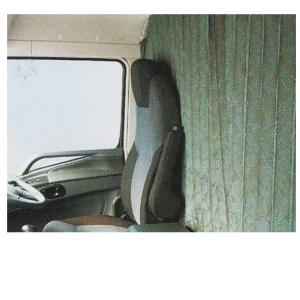 スーパーグレート リヤ・センターカーテンセット カスタム生地(黒