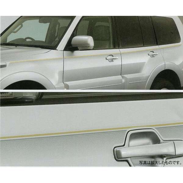 パジェロ ストライプテープ（ピンタイプ）  三菱純正部品 パーツ オプション