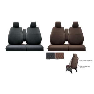 N-BOX シートカバー ファブリック(フロント・リアセット）ベンチシート