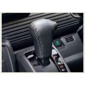 N-VAN シフトノブ（本革製／ブラック×ブラックステッチ） ホンダ純正