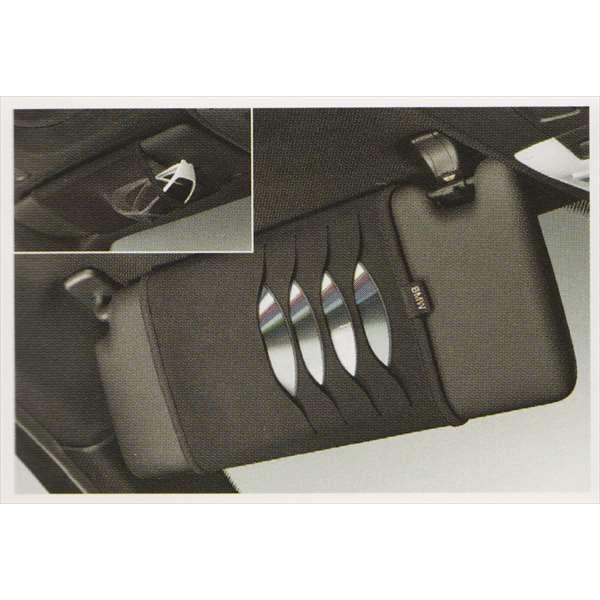 1 ＣＤ/ＤＶＤケース ブラック（Ｓｔａｎｄａｒｄ）  BMW純正部品 パーツ オプション