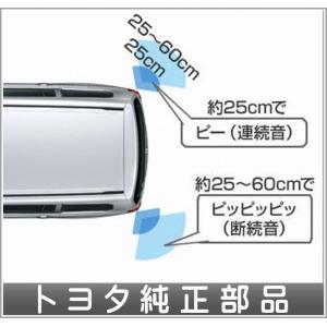 トヨタ 純正 コーナーセンサーセット コーナーセンサー付き 86 コーナーセンサー（ボイス4センサー） ＊センサーキットは